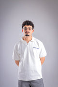 Raha Interlock Polo Shirt - Cream