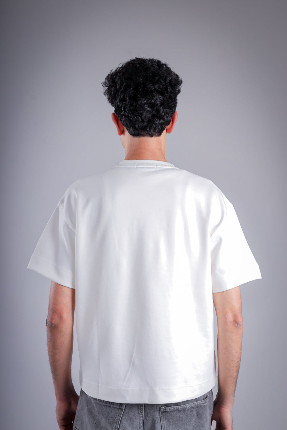 Raha Round Neck T-Shirt - White