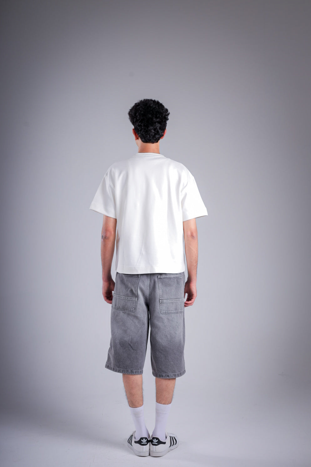 Raha Round Neck T-Shirt - White