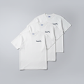 Bundle - 3 White T-Shirts